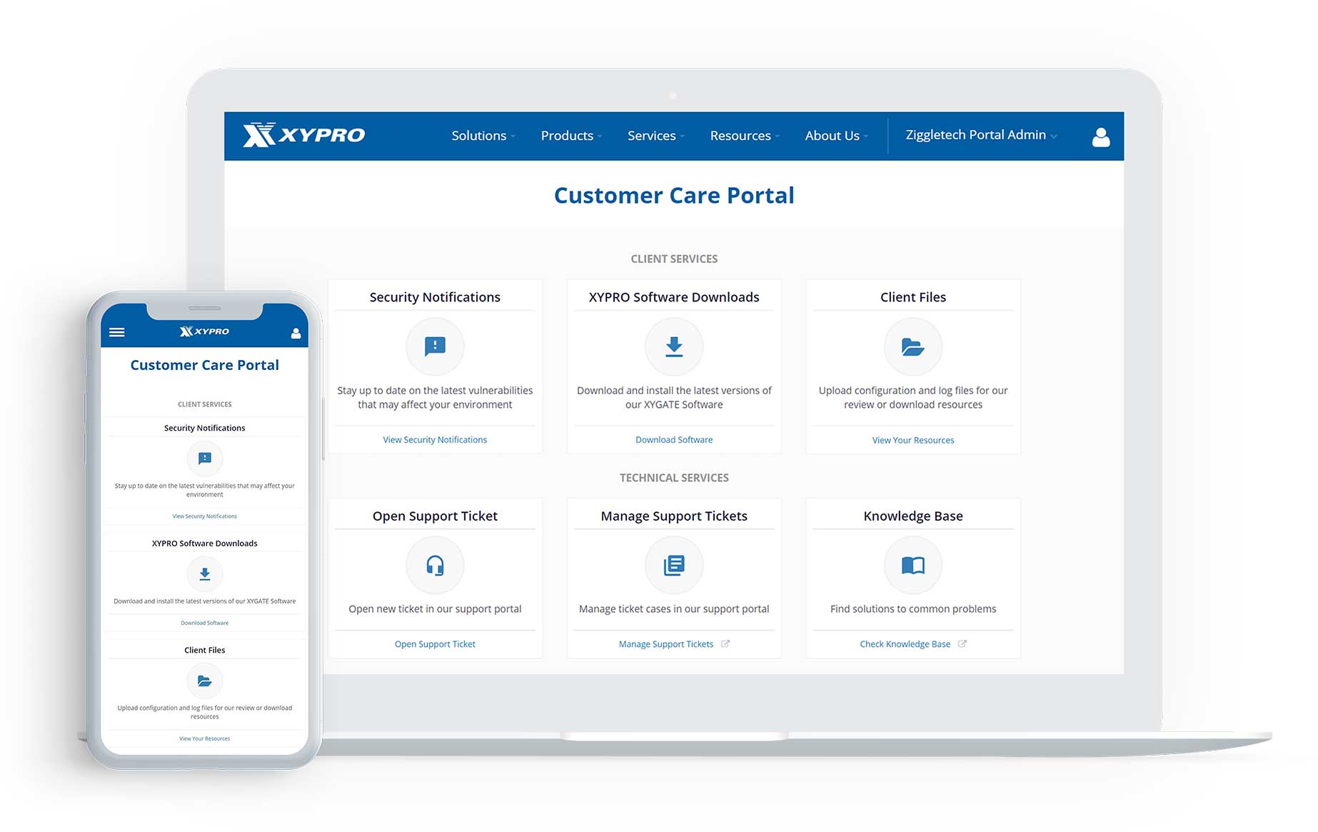 Customer Portal Replatforming